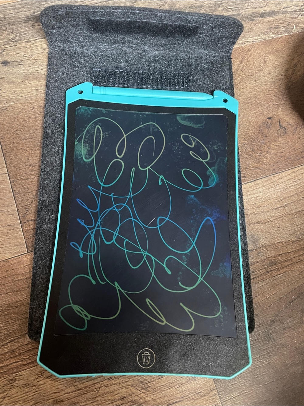 Teal LCD Writing Tablet - Reusable Electronic Drawing Pad